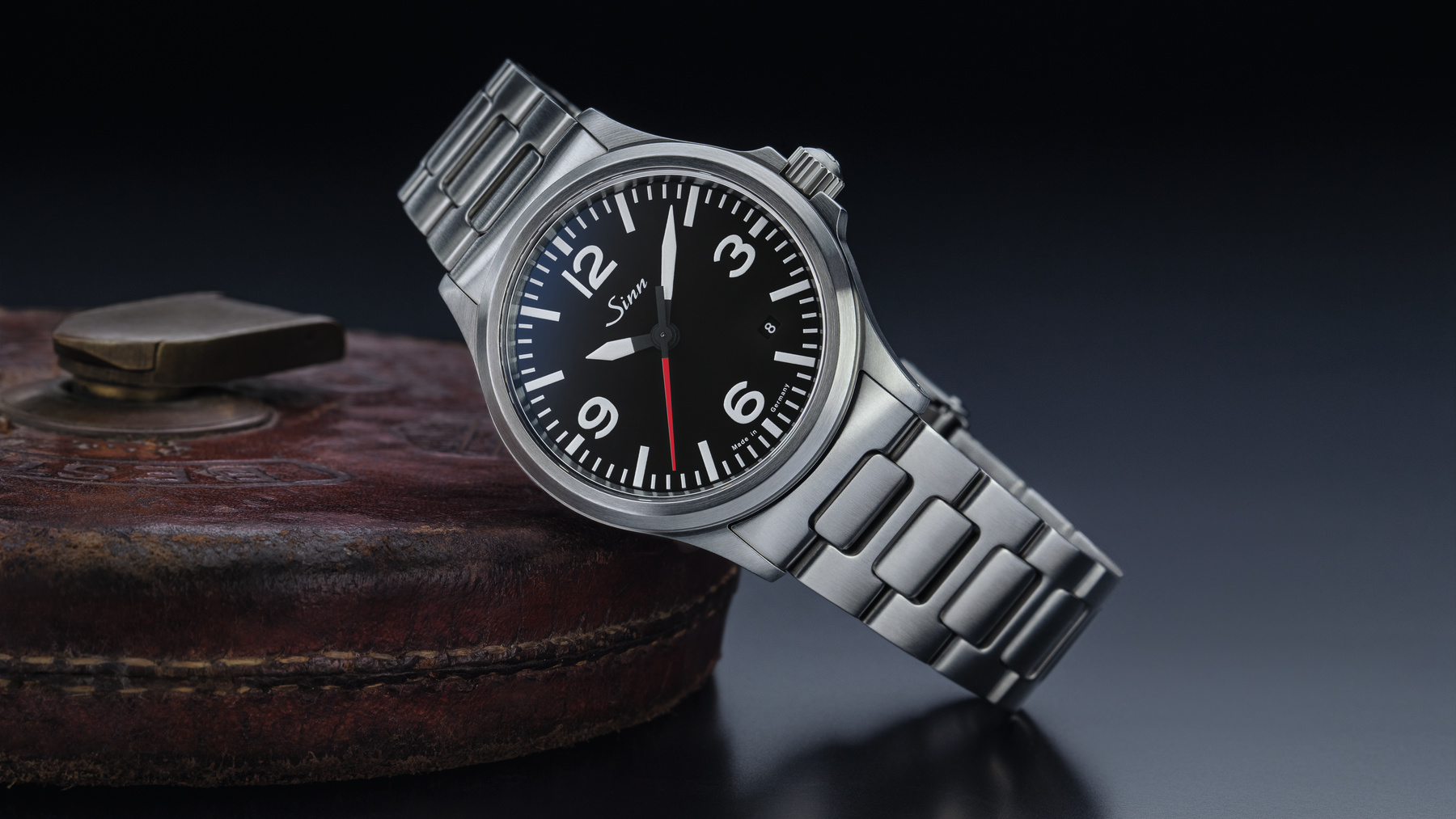 【国内正規品】 ジン Sinn 556.M 5連ブレス 機械式腕時計