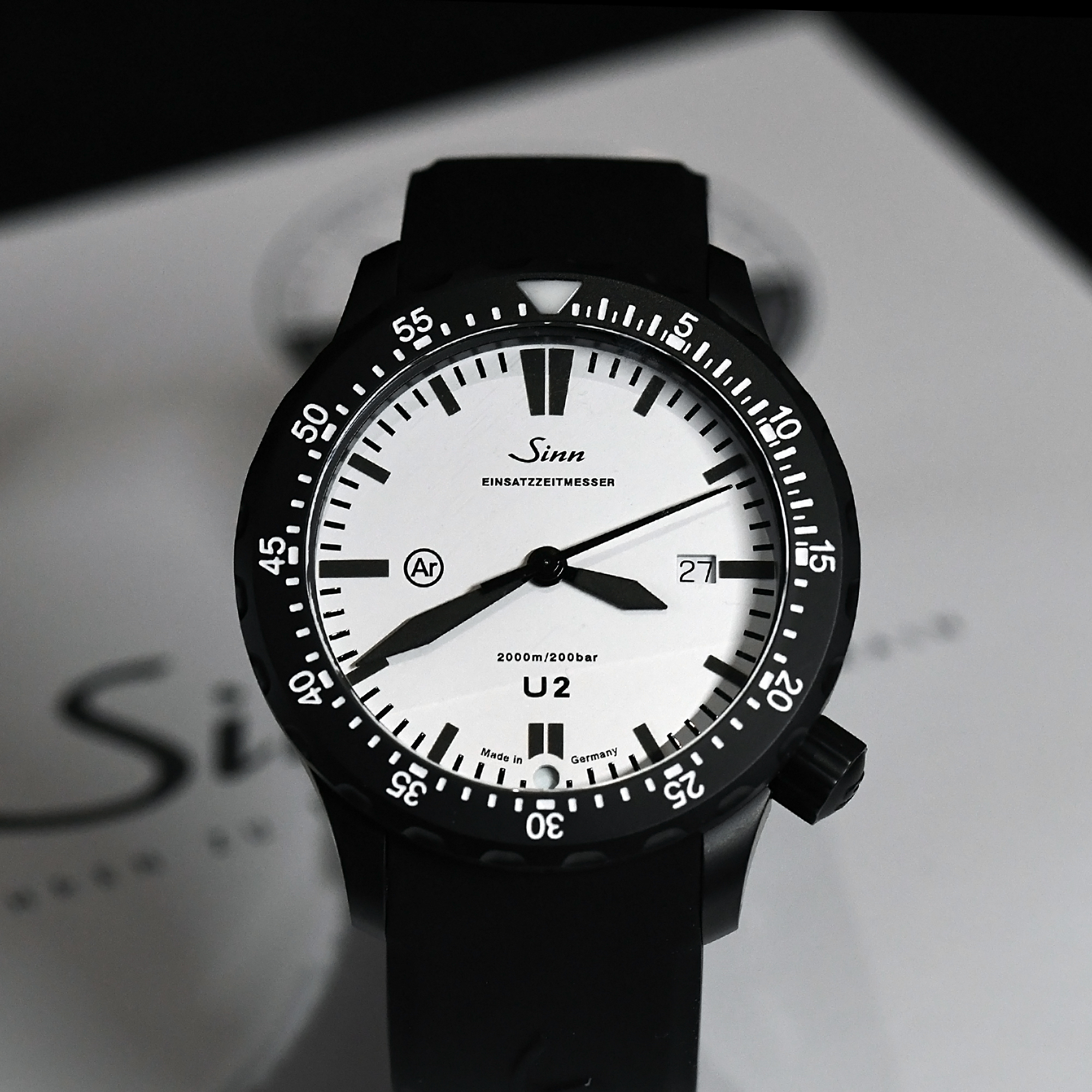 ジン 腕時計 日米限定150本 （日本では50本）Sinn U2.W(EZM5)