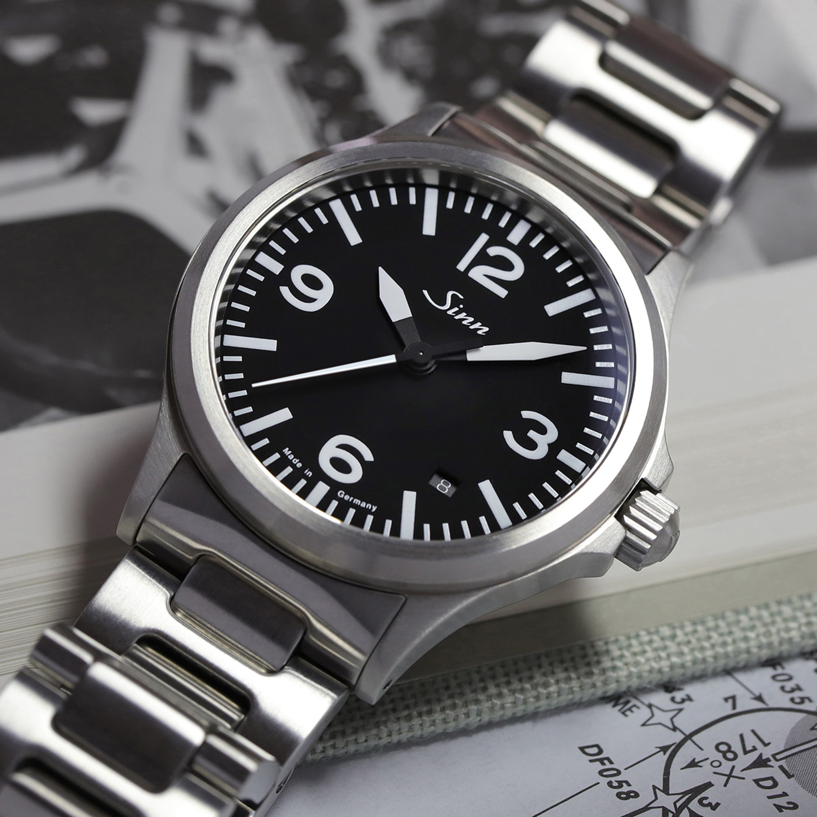 ❣️キングサタン❣️ビック お値下げです　お買得 Sinn DEPOT Online / 556.A ブレス仕様